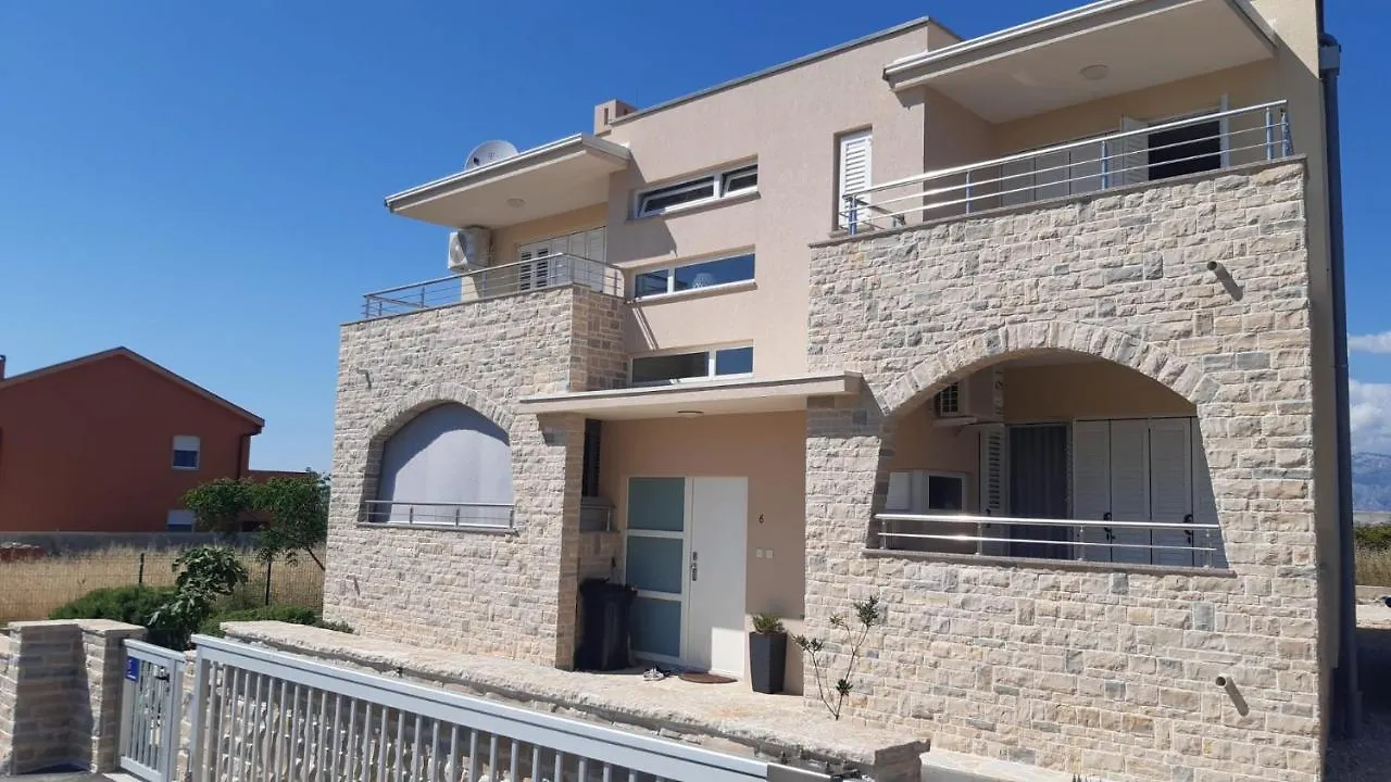 Apartmán Apartmani Lucija Povljana
